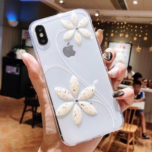 NEW iPhone X/XS/7+/8+ 3D Flower Case